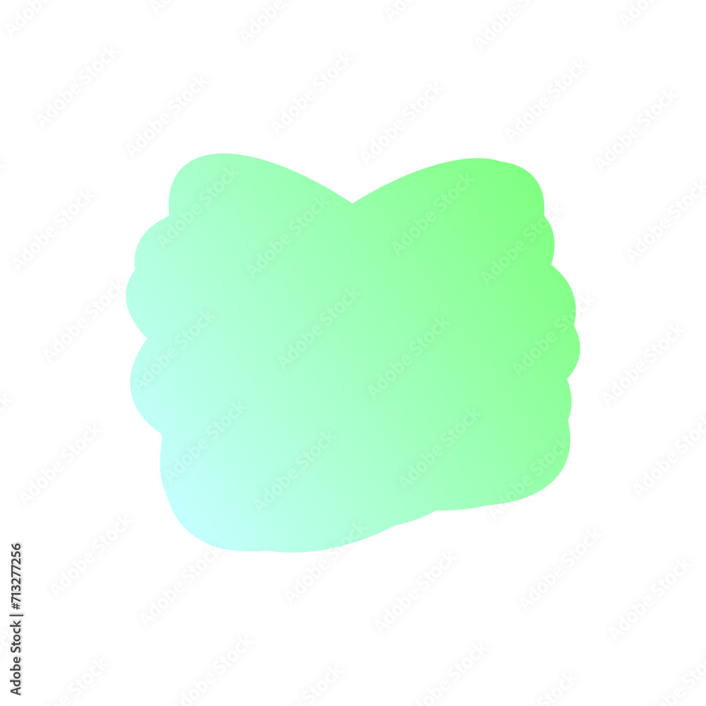 A simple cut out transparent cloud shape design element. A simple cut out transparent cloud shape design element.
