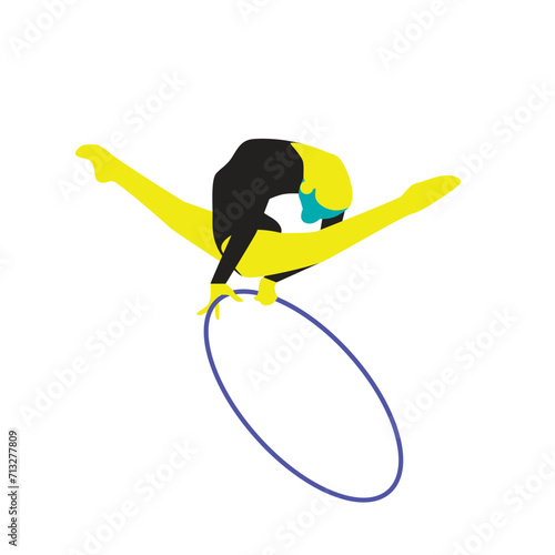 icône gymnastique femme