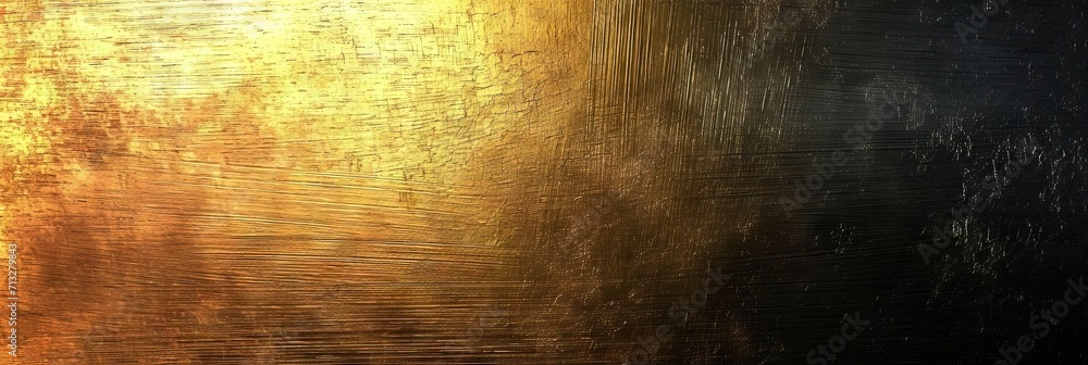 Obraz premium Abstract luxury minimalist gradient wallpaper pattern texture in pantone gold.