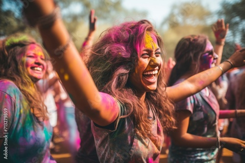 holi festival. 