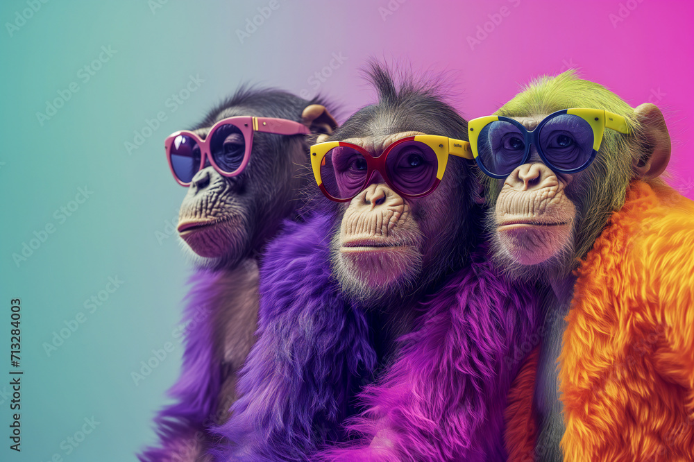 Bright Monkeys for the party Bright Monkeys for the party