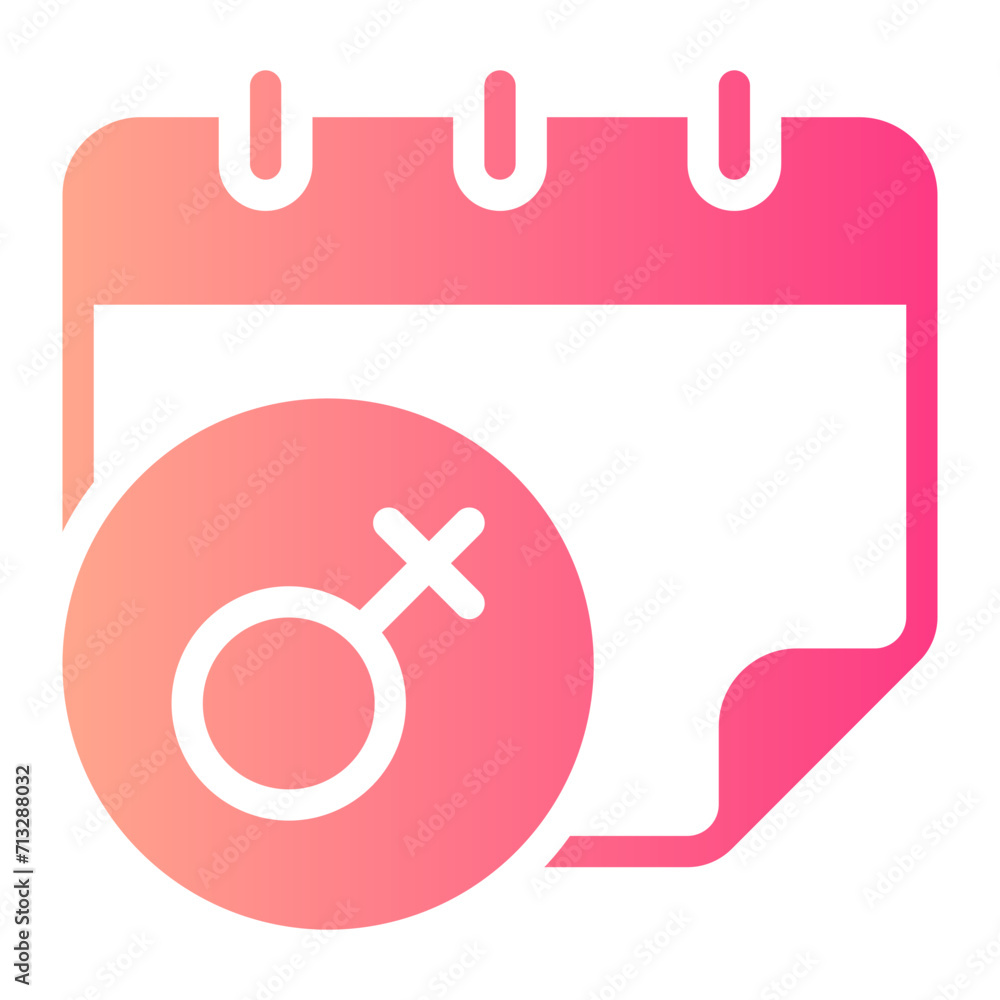 calendar gradient icon