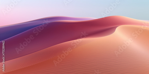 picturesque gradient desert dunes ultrawide background