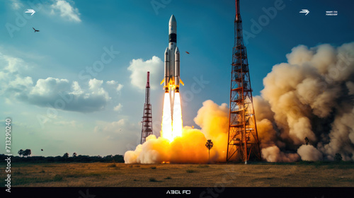 Skyward Journey: Liftoff in Indian Space Exploration