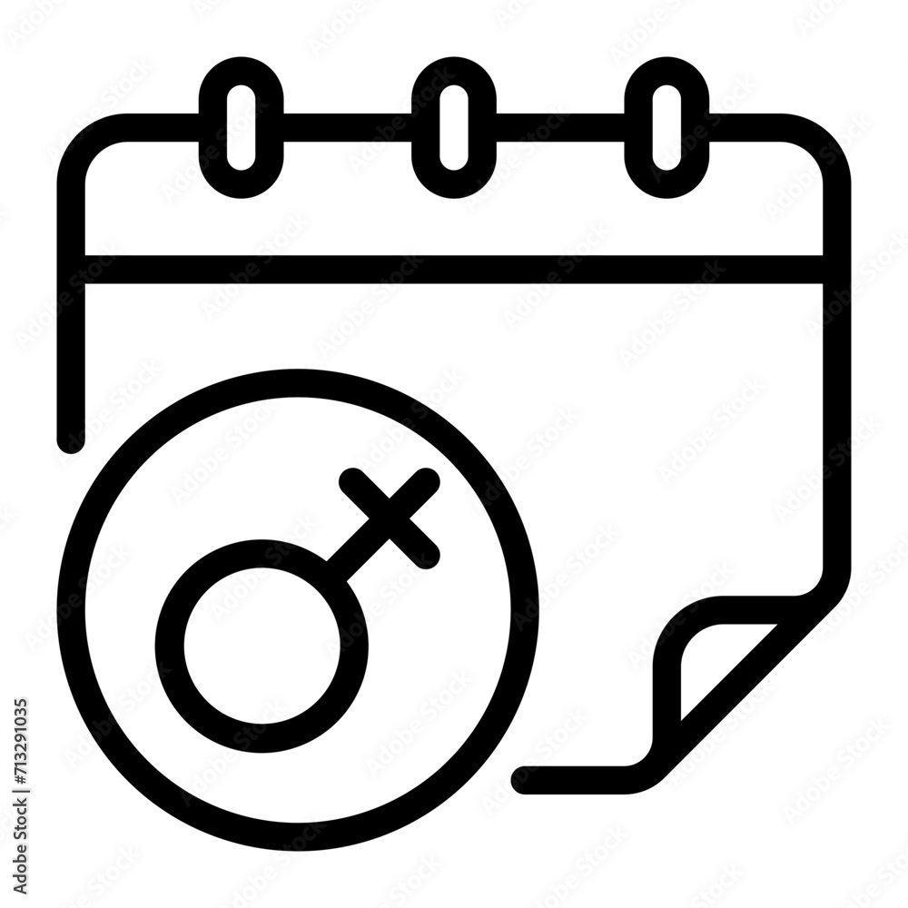 calendar line icon calendar line icon