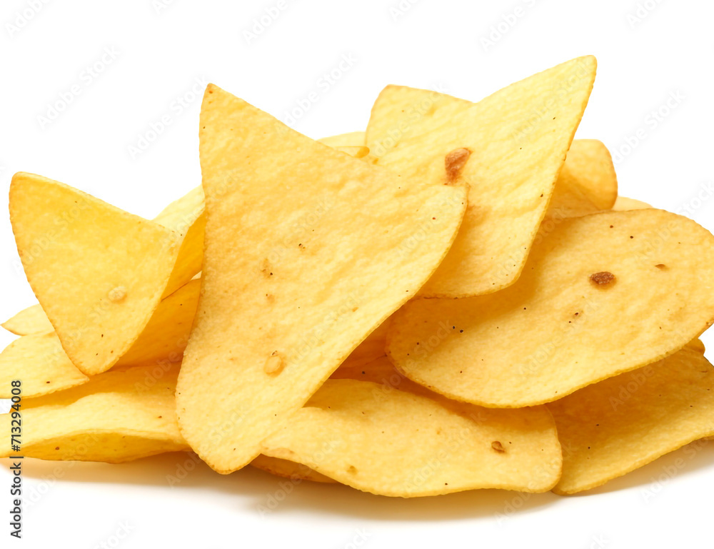 potato chips isolated on white potato chips isolated on white