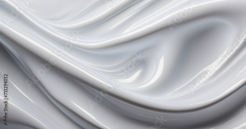 White simple liquid texture. abstract background.