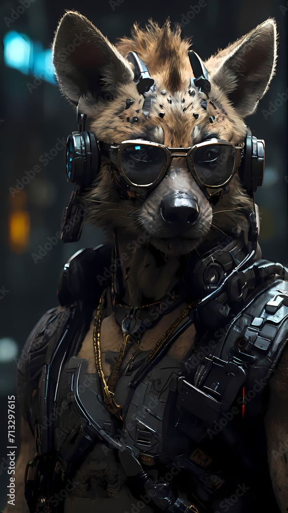 Cyberpunk_hyena_with_glasses Cyberpunk_hyena_with_glasses