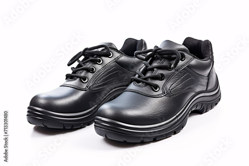 Pair_of_black_safety_leather_shoes_isolated_on_white