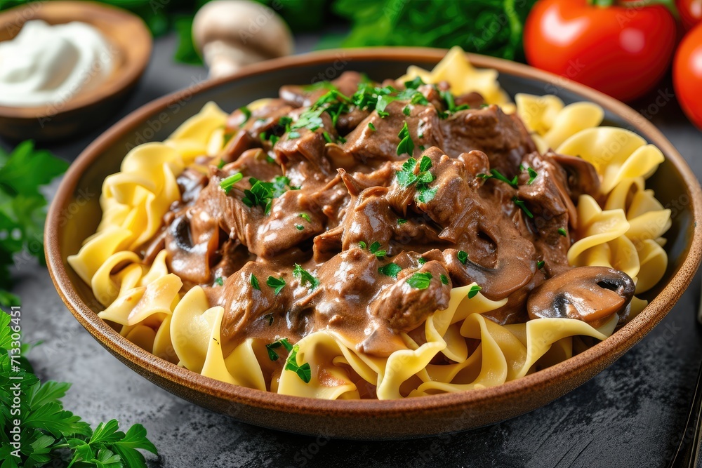 pasta with meat and vegetables pasta with meat and vegetables