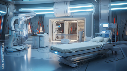 Futuristic Hospital: Pioneering Health in the Future