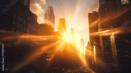 Urban Lens Flares: Beauty in Cityscape Photography