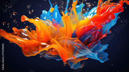Liquid Motion Beauty: Mesmerizing Splash Art in Photography