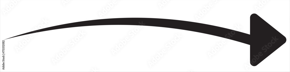 Bold arrow sign collection, set of black arrows icons, isolated on white background Bold arrow sign collection, set of black arrows icons, isolated on white background