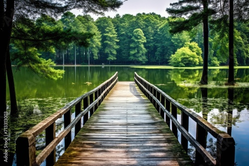 Wooden Pier on the Lake  Tranquil Scene  Scenic Beauty  Waterfront Serenity  Pier Reflection  Nature s Haven  Lake Landscape  Picturesque Backdrop  Idyllic Setting  Peaceful Retreat  Wooden Jetty 