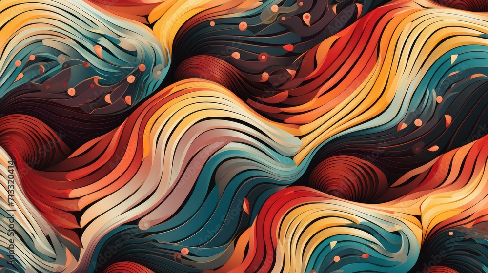 abstract colorful background with waves abstract colorful background with waves