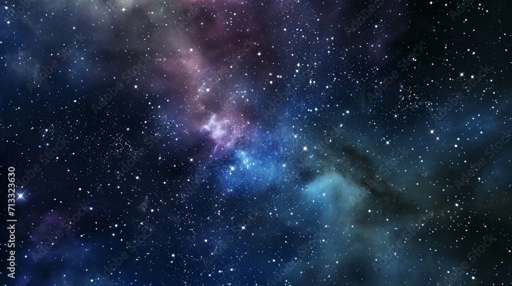 Obraz premium Realistic Stars dance. Background with Star and Space content. Space Background With Nebula And Stars. 