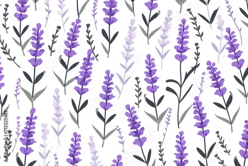 Lavender Uva Ursi pattern
