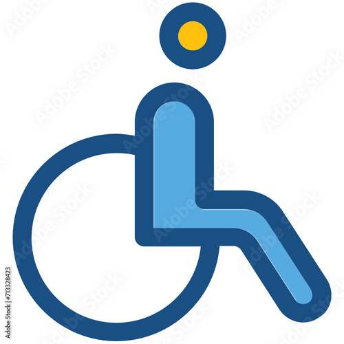 Handicap Vector Icon