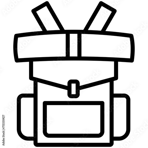 Backpacking Icon