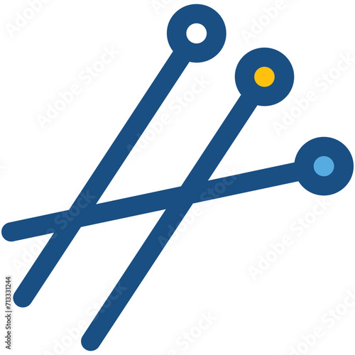 Acupuncture Vector Icon