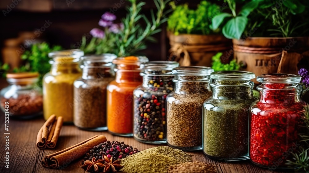 Various aromatic bright spices Various aromatic bright spices