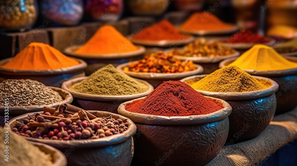 Various aromatic bright spices Various aromatic bright spices