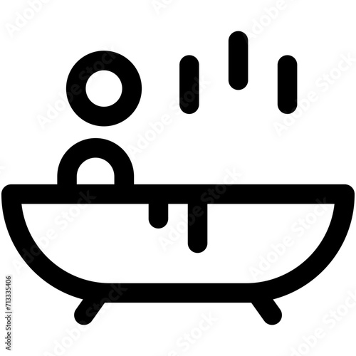 Immersion Bath Vector Icon