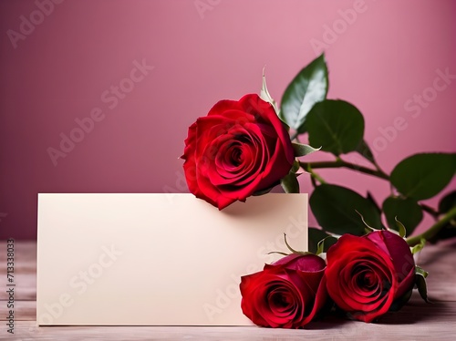 elegant background for Valentine s Day with empty space