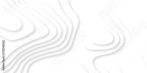 Black and white wave Seamless abstract white papercut background 3d realistic design use for ads banner and advertising print design vector. 3d topography relief.
