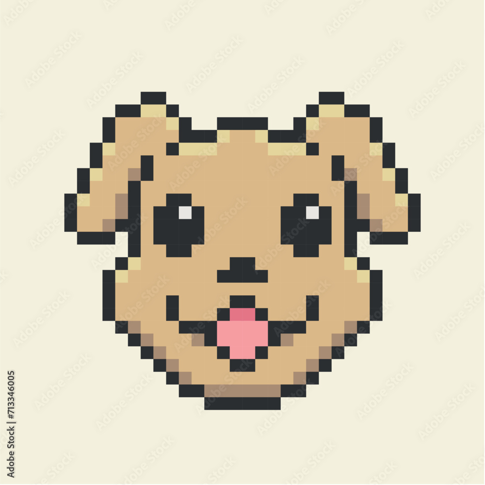 dog puppy pet pixel art dog puppy pet pixel art