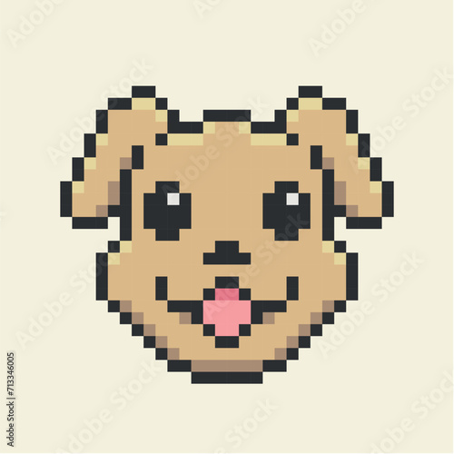 dog puppy pet pixel art