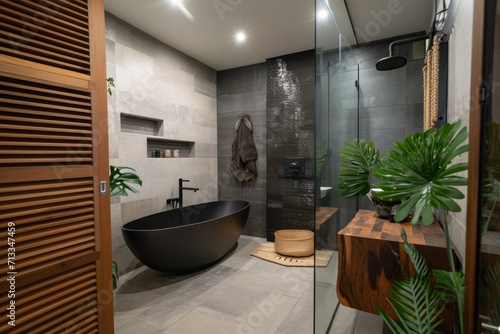 Interior of a modern bathroom © Vorda Berge