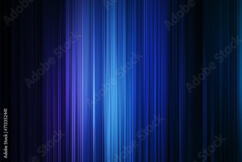 Straight vertical lines with blue tones on black background