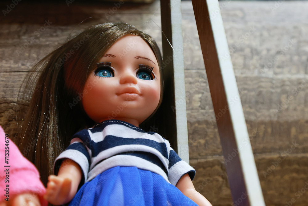 Obraz premium little child toy