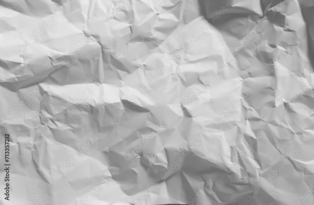 Obraz premium carta piegata in chiaroscuro di scala di grigio