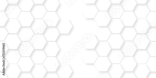  Background hexagons White Hexagonal Luxury honeycomb grid White Pattern. Vector Illustration. 3D Futuristic abstract honeycomb mosaic white wallpaper background. Abstract geometric mesh cell texture
