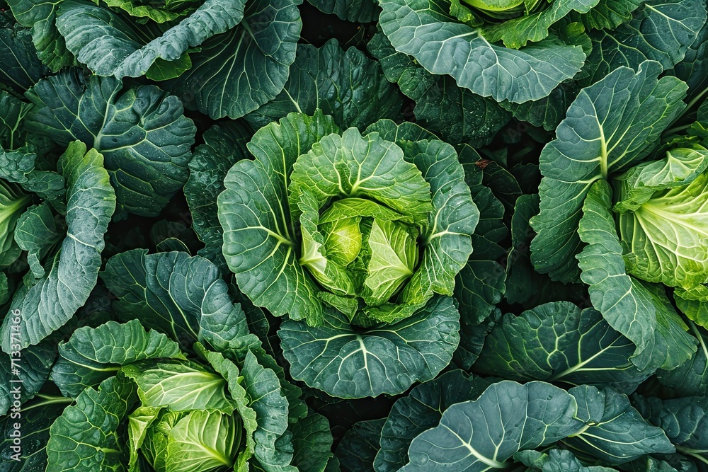 vibrant scene of fresh, beautiful cabbage fields. A visual feast capturing the vitality and abundance of a thriving agricultural landscape vibrant scene of fresh, beautiful cabbage fields. A visual feast capturing the vitality and abundance of a thriving agricultural landscape