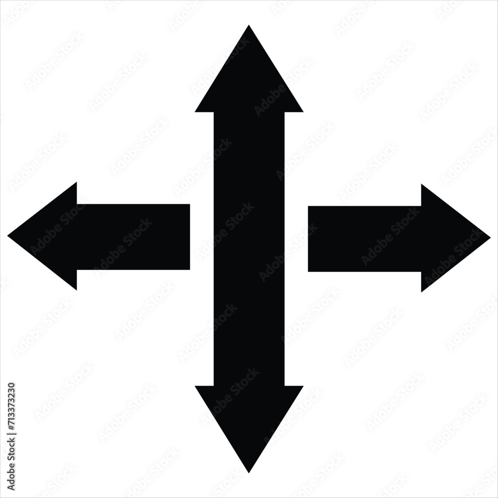 up-down icon. right and left arrow vector isolated A small two-way ...
