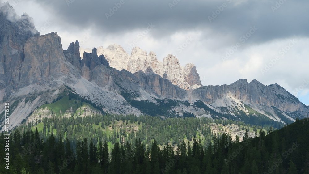 mountains in the dolomites - 31 July 2023