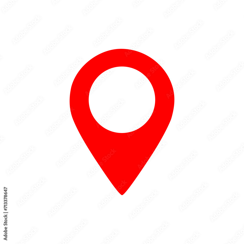 red location pin red location pin