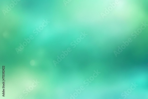 Abstract gradient smooth Blurred Bokeh Aquamarine Green background image © possawat