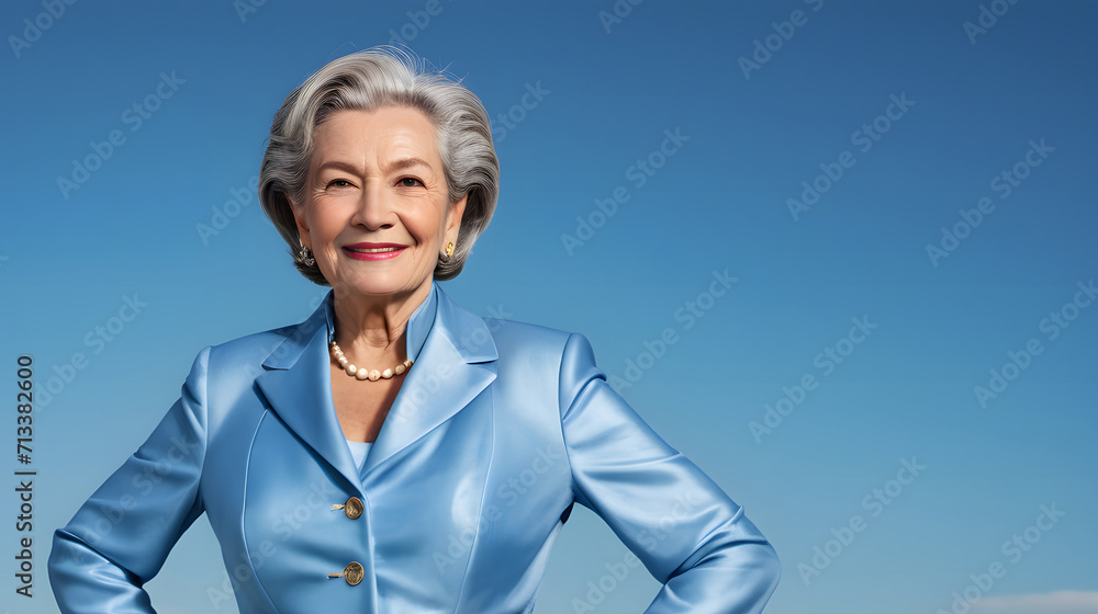 Successful Senior  Businesswoman portrait - Confident female CEO