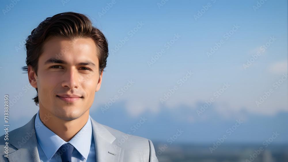 Portrait of a Young and Successful Businessman Portrait of a Young and Successful Businessman