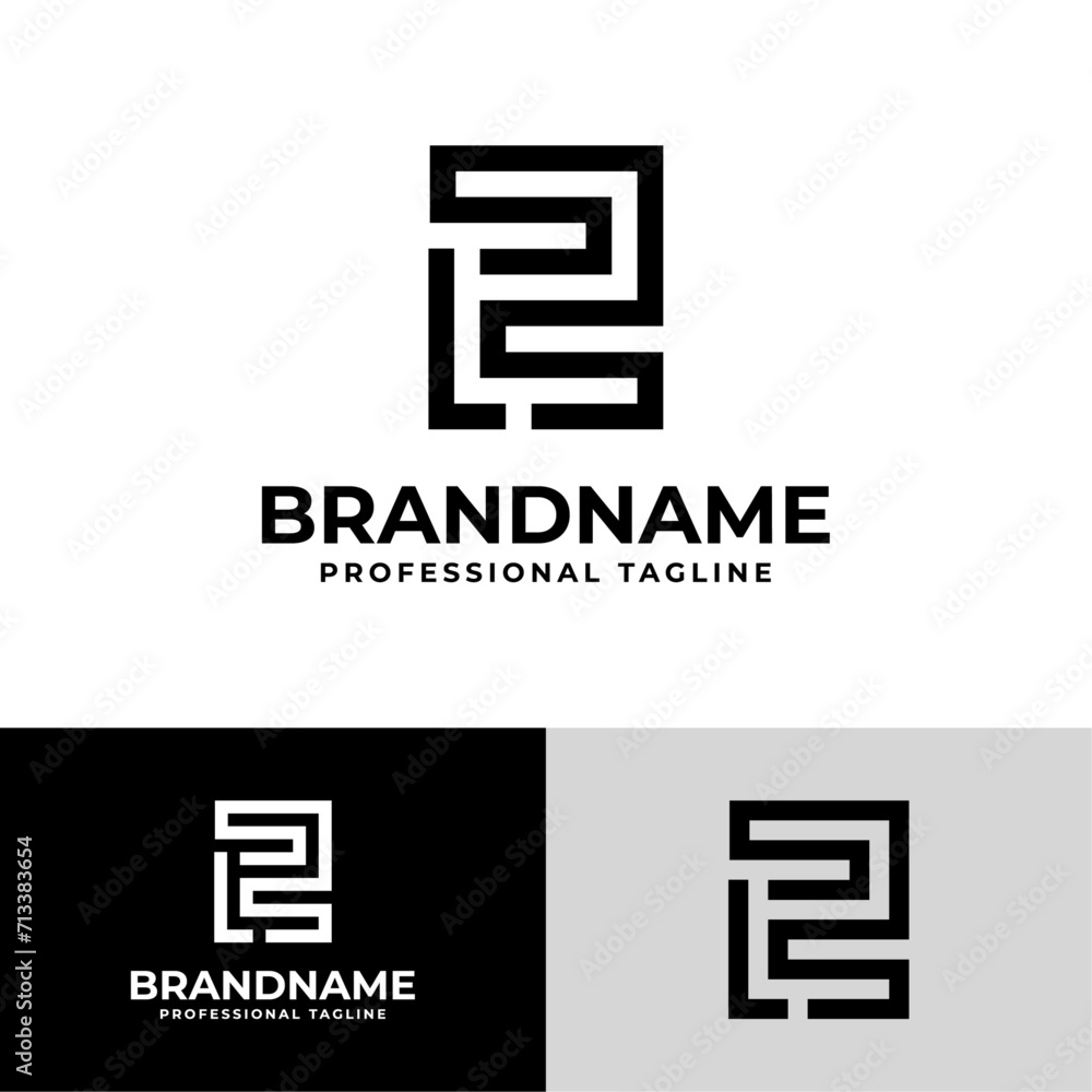 Letter ZL Modern Logo, suitable for business with ZL or LZ initials Letter ZL Modern Logo, suitable for business with ZL or LZ initials