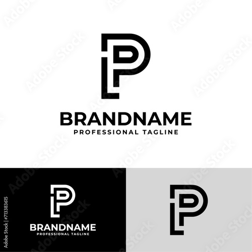 Letter PL Modern Logo, suitable for business with PL or LP initials