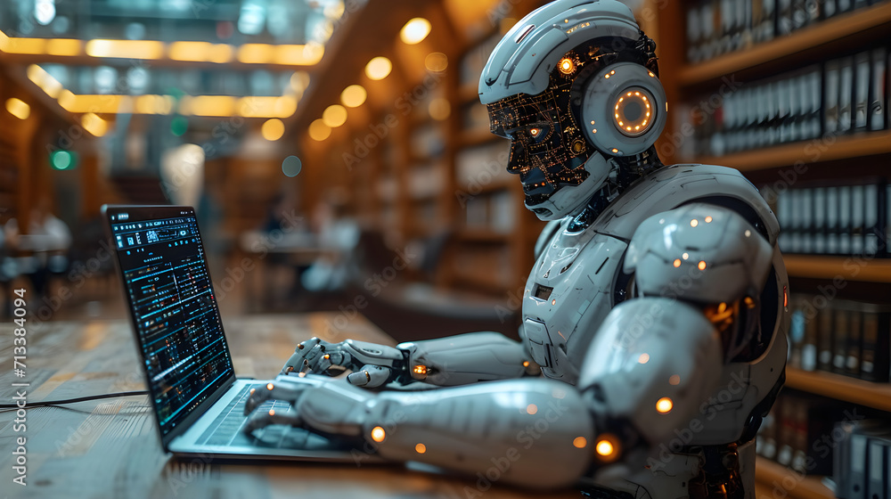 robot and technology, hard working, robot and computer robot and technology, hard working, robot and computer