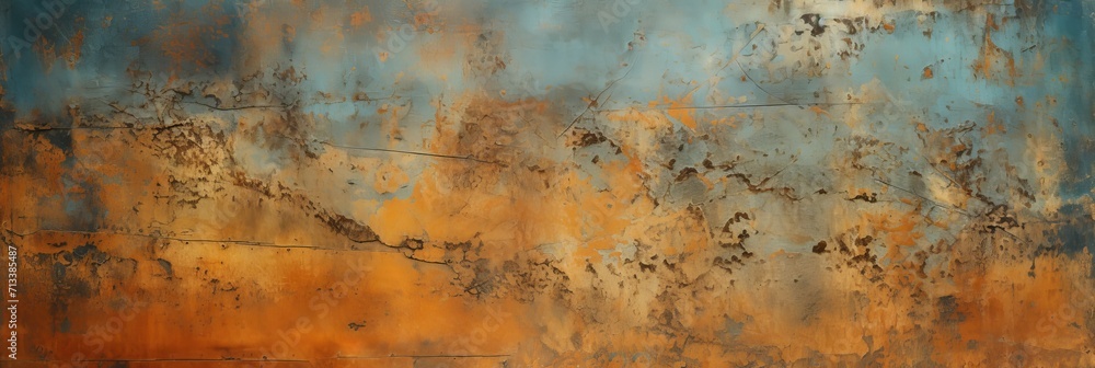 Texture of an old, scratched and rusty grunge concrete and metal structure Texture of an old, scratched and rusty grunge concrete and metal structure