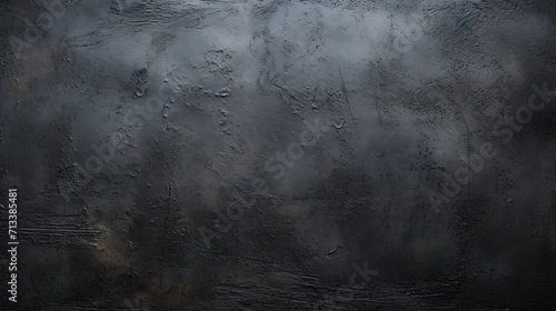 Texture of a black gray old scratched slate and stone with space for text © Wolfilser