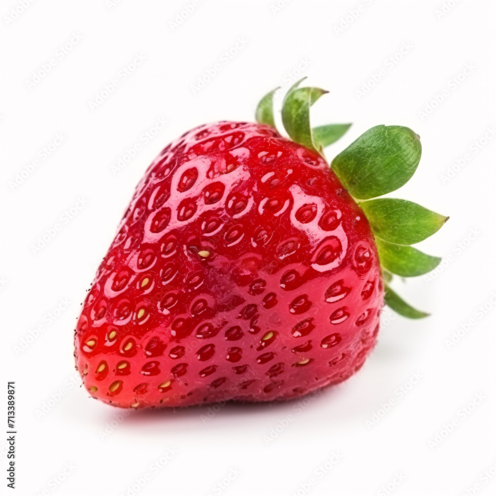 strawberrie isolated on a white background strawberrie isolated on a white background